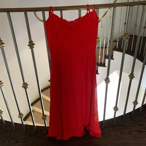 Reformation Red Dress
